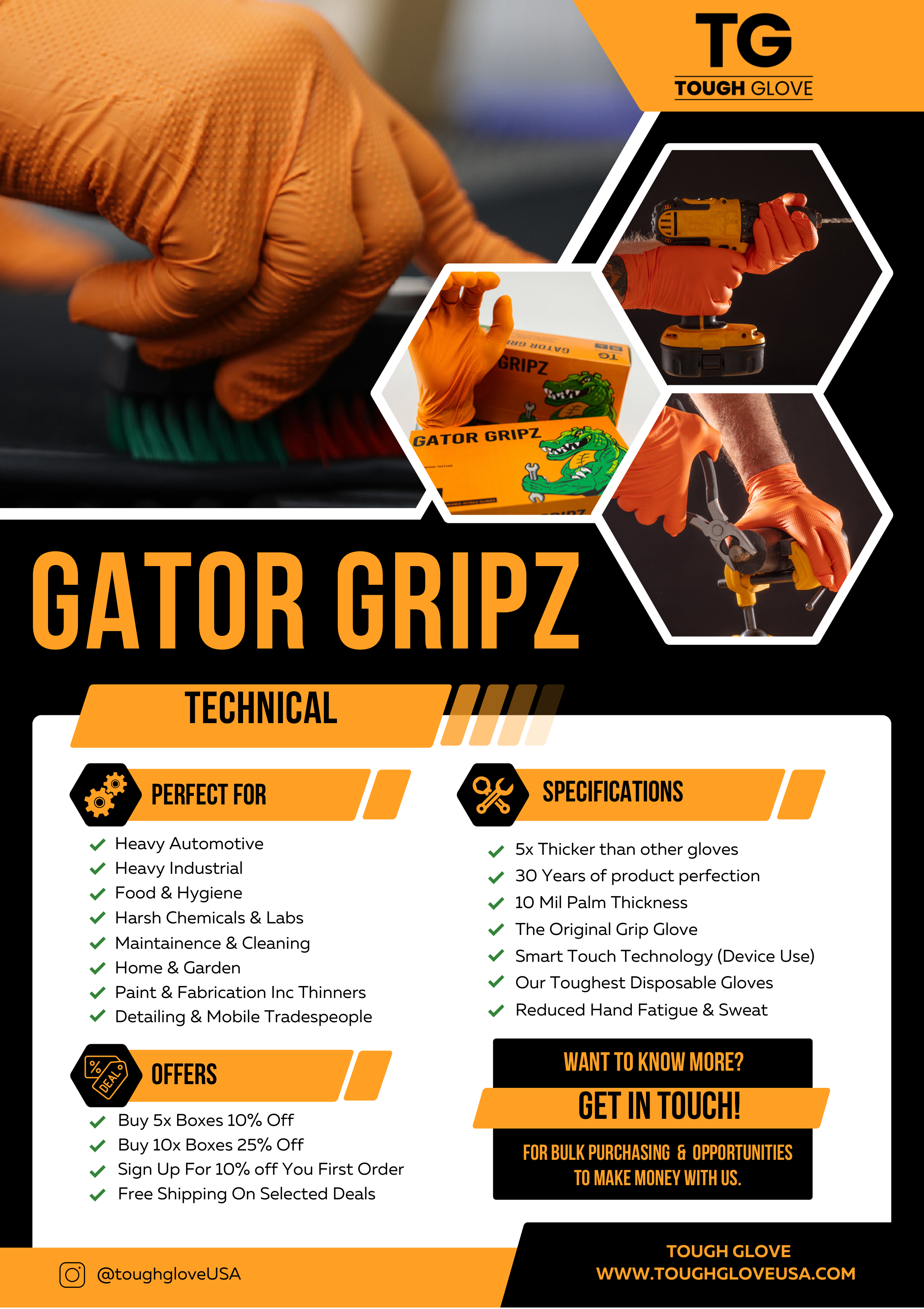 FroGrip Z-Grip 4920HG Hi-Vis Green A4 Cut Nitrile Coated Gloves - S